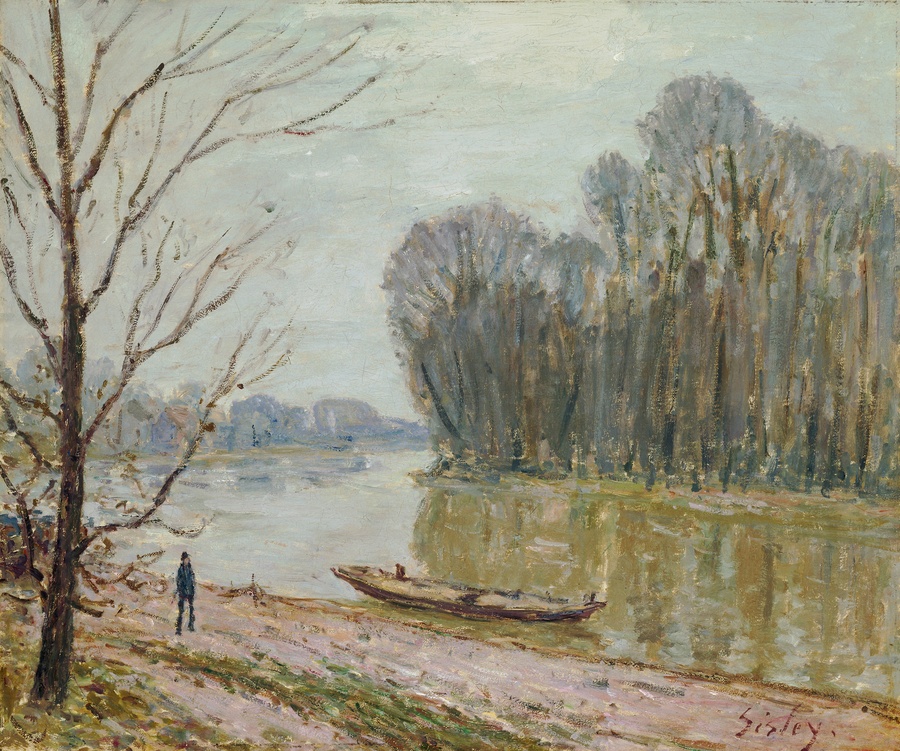 210108 - 《《金刚经》告诉你：「应无所住，而生其心」是怎样的体验？》文章素材：卢瓦尔河（The Loire）阿尔弗莱德·西斯莱1896.jpg